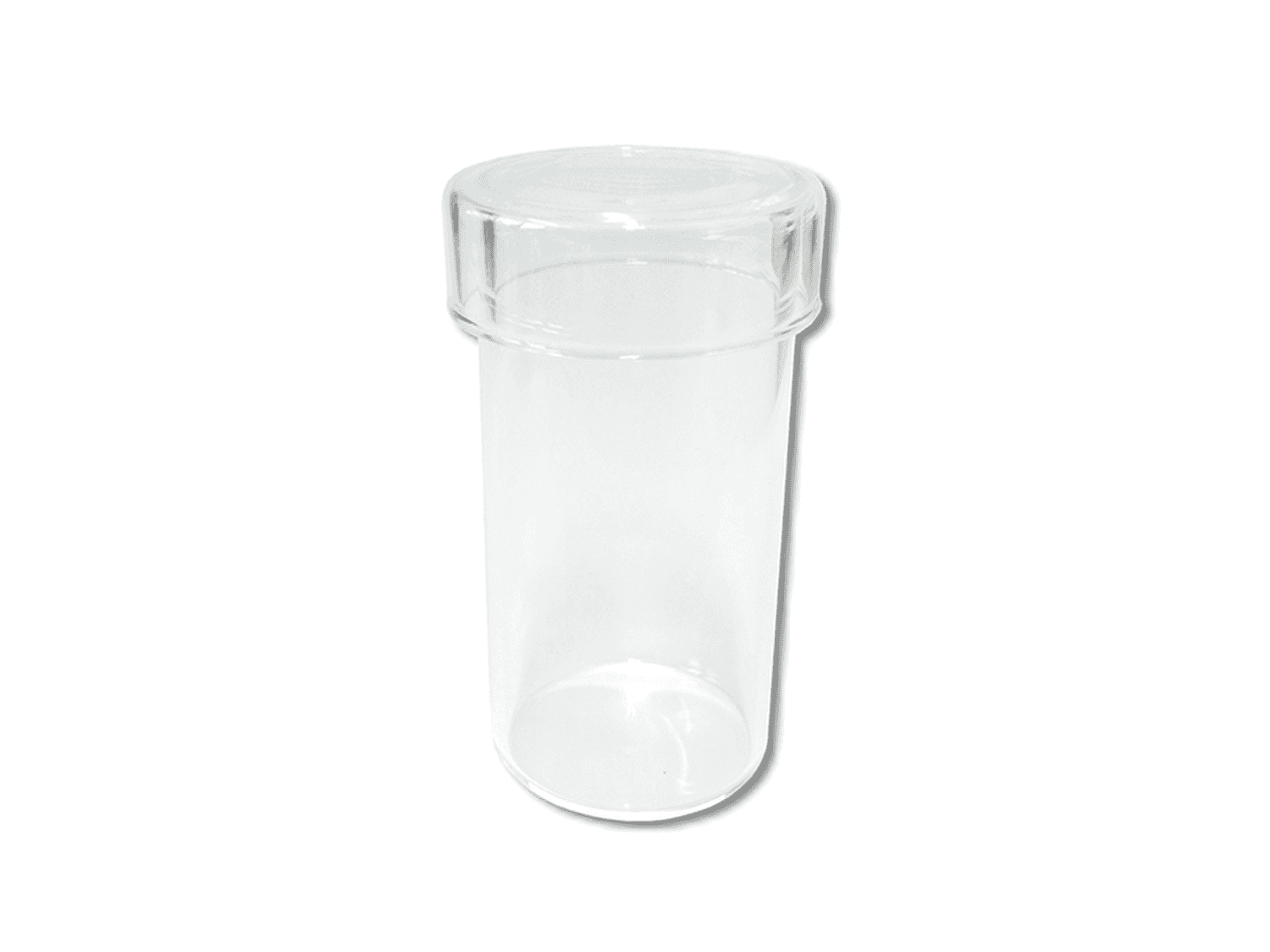 Tube à coloration de Borrel en verre 40x80mm pour 3 lames avec couvercle