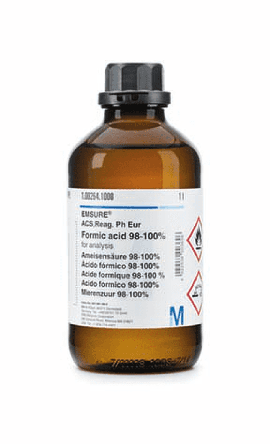 Acide formique 98-100% pour analyses Emsure® ACS,Reag. Ph.Eur. Merck