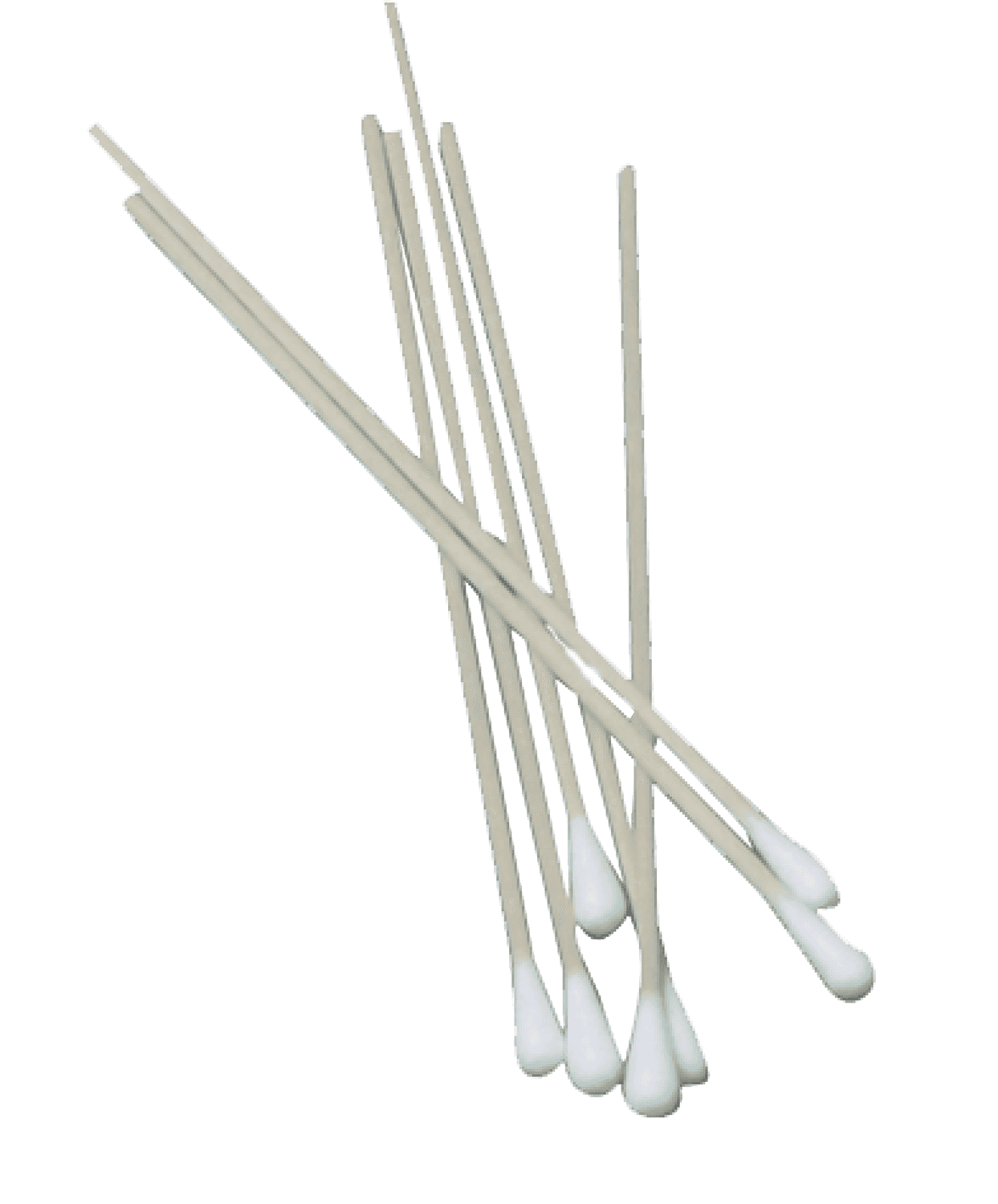 Ecouvillon tige bois bouton coton hydrophyle non stérile en vrac