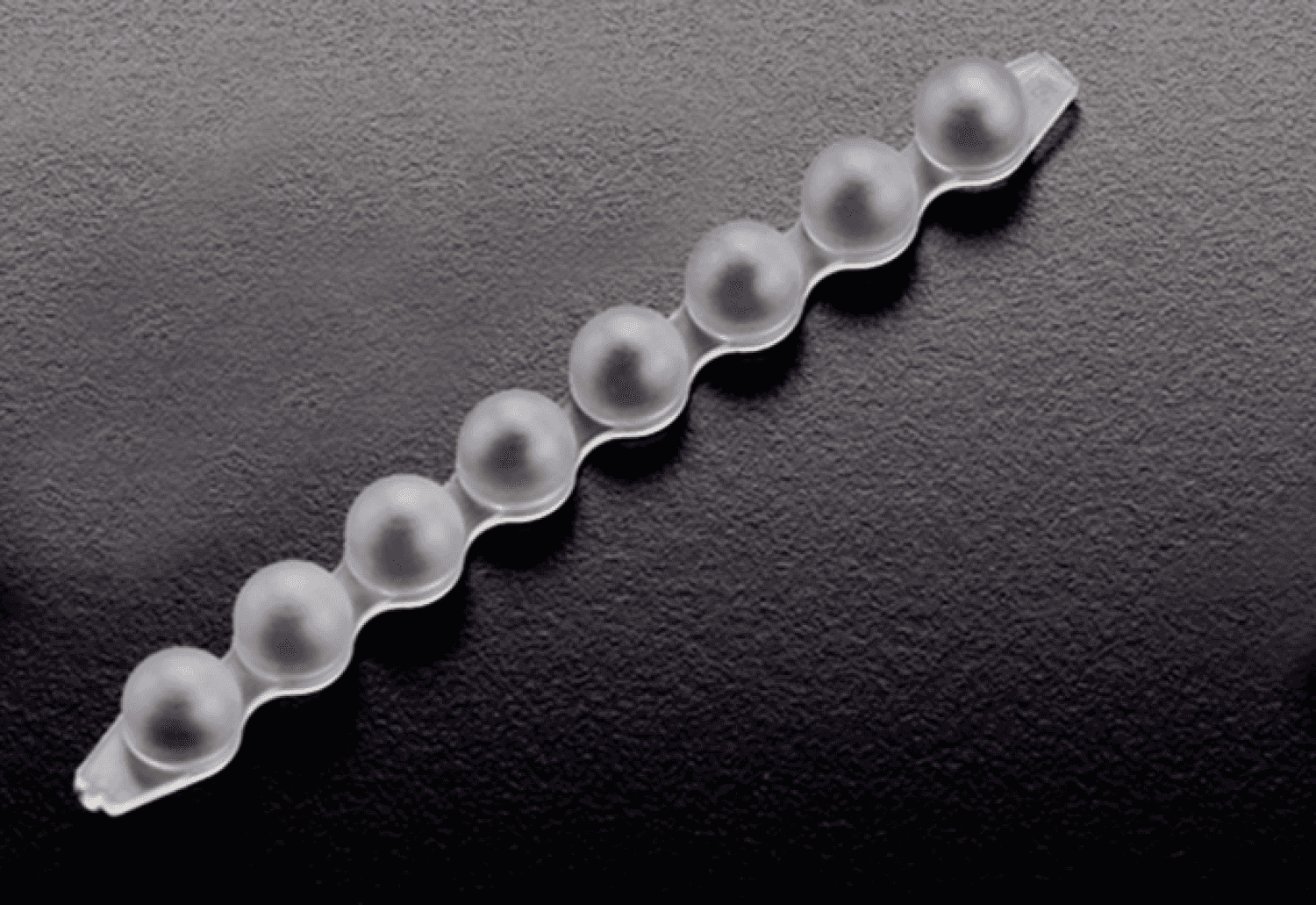 Barrette de 8 capes en polyéthylène pour Biotube™ B96NS et B96S