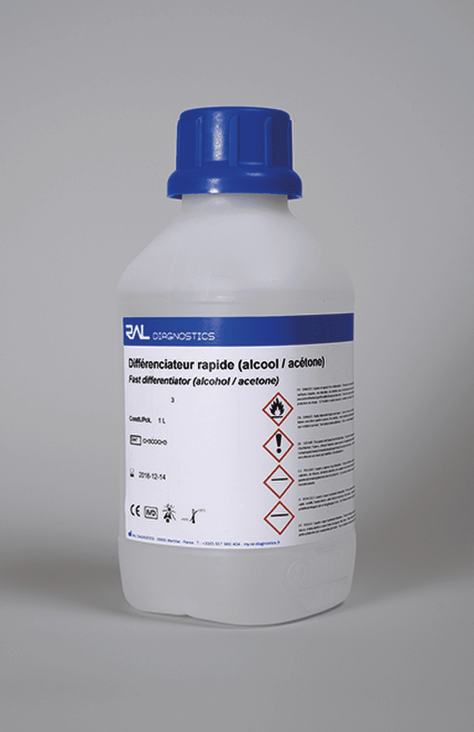 Différenciateur rapide (alcool/acétone)