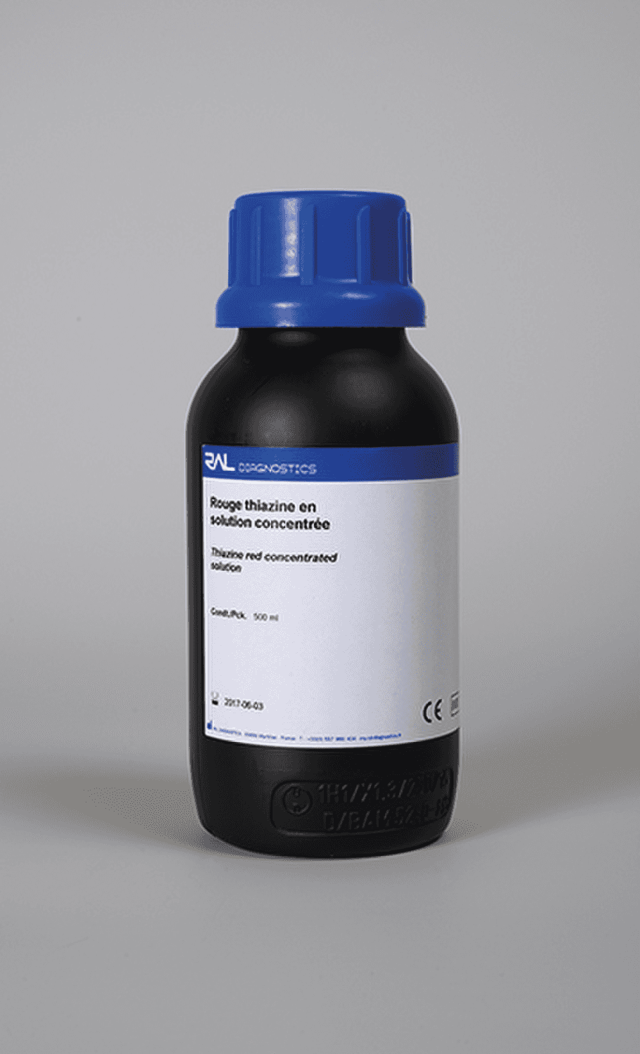 Rouge thiazine en solution concentrée