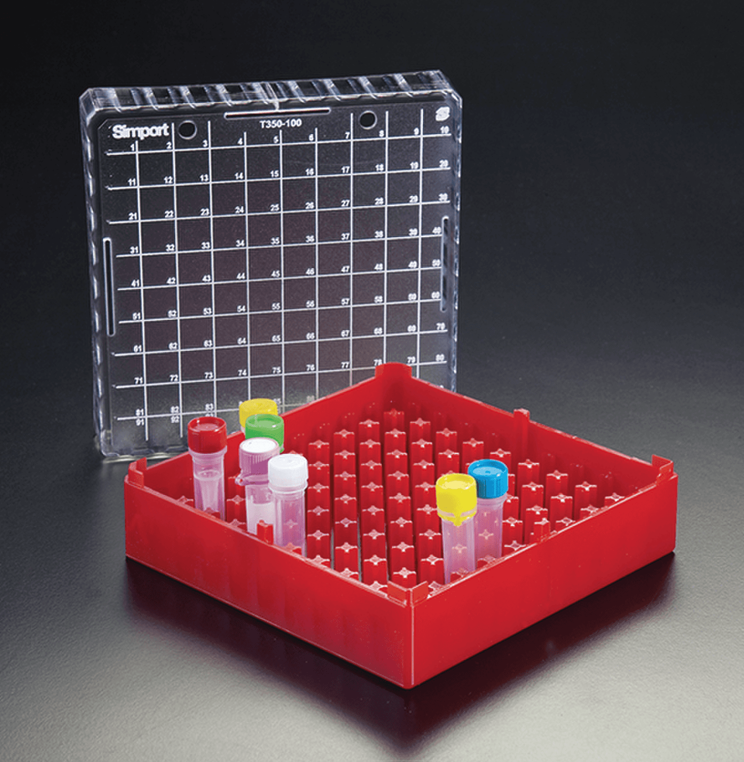 Cryoboîte en polycarbonate pour 100 Micrewtube®
