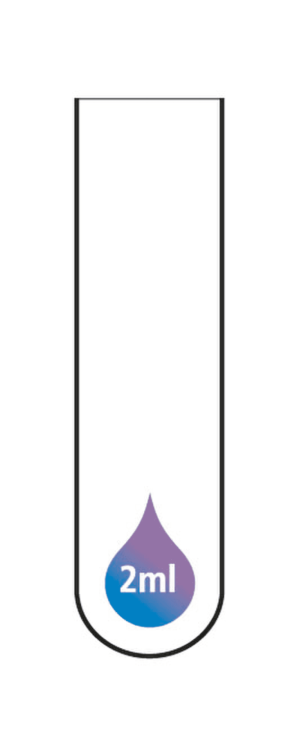 Tube 2ml fond rond bord droit 11x42mm