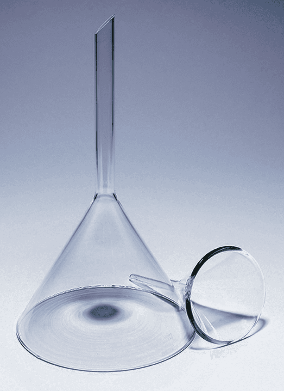 Entonnoir en verre Pyrex® tige courte