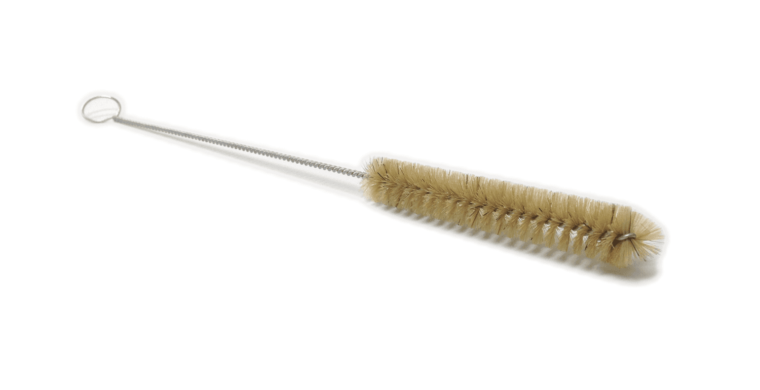 Goupillon en soie pour tubes