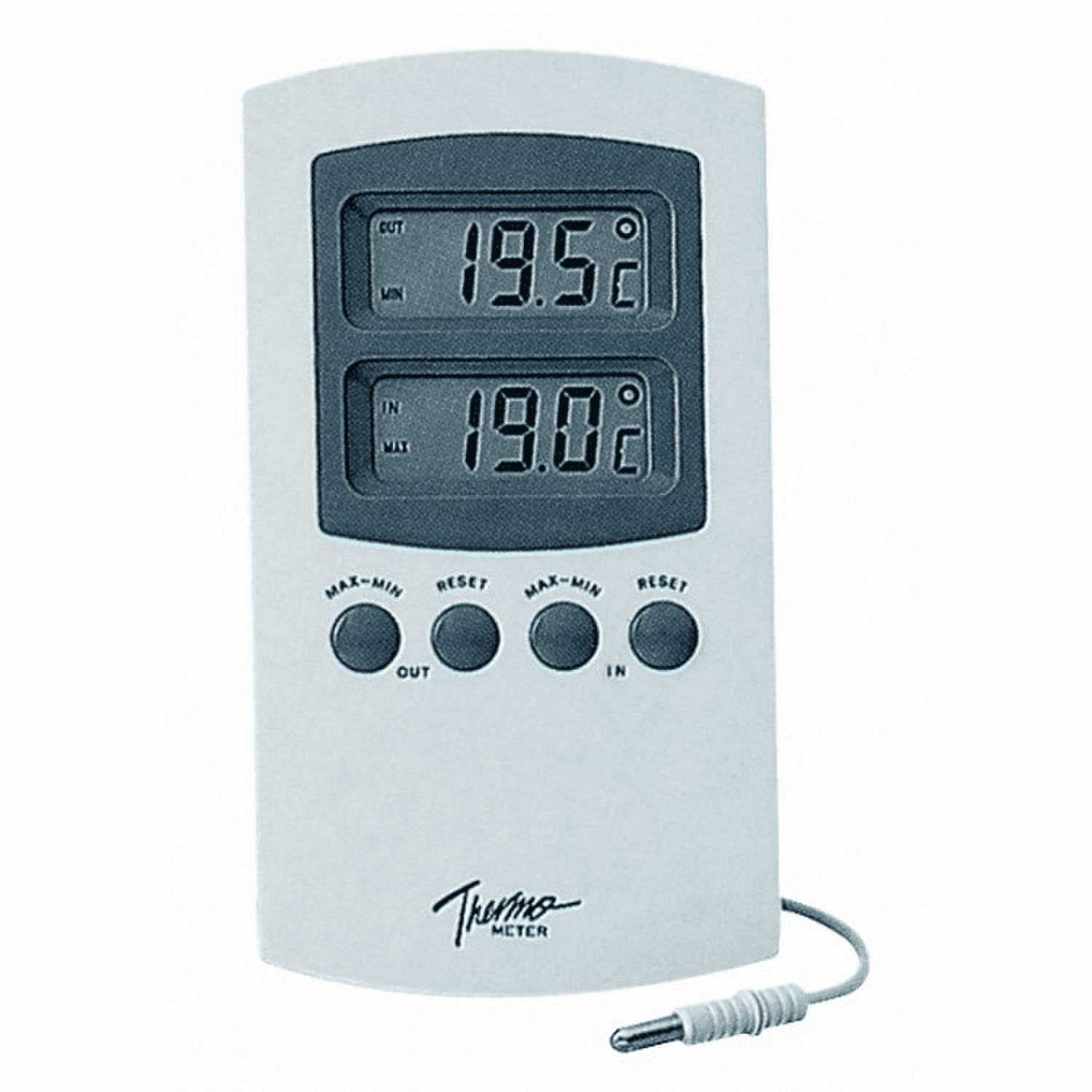Thermomètre intérieur/extérieur -50/70°C, double affichage, 2906TM