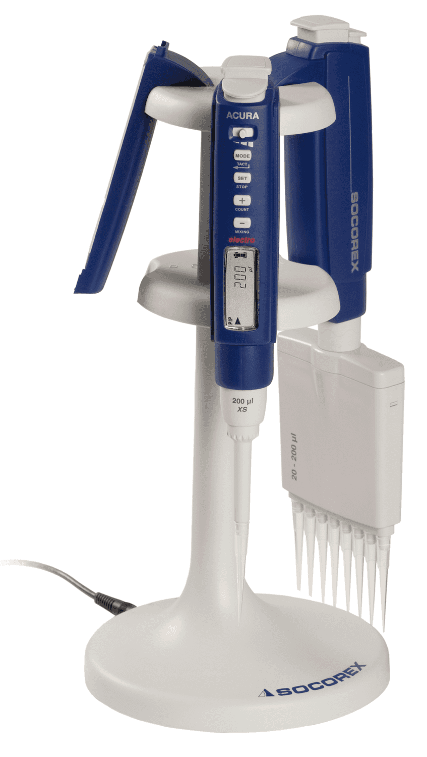 Accessoires pour micropipette électronique Socorex