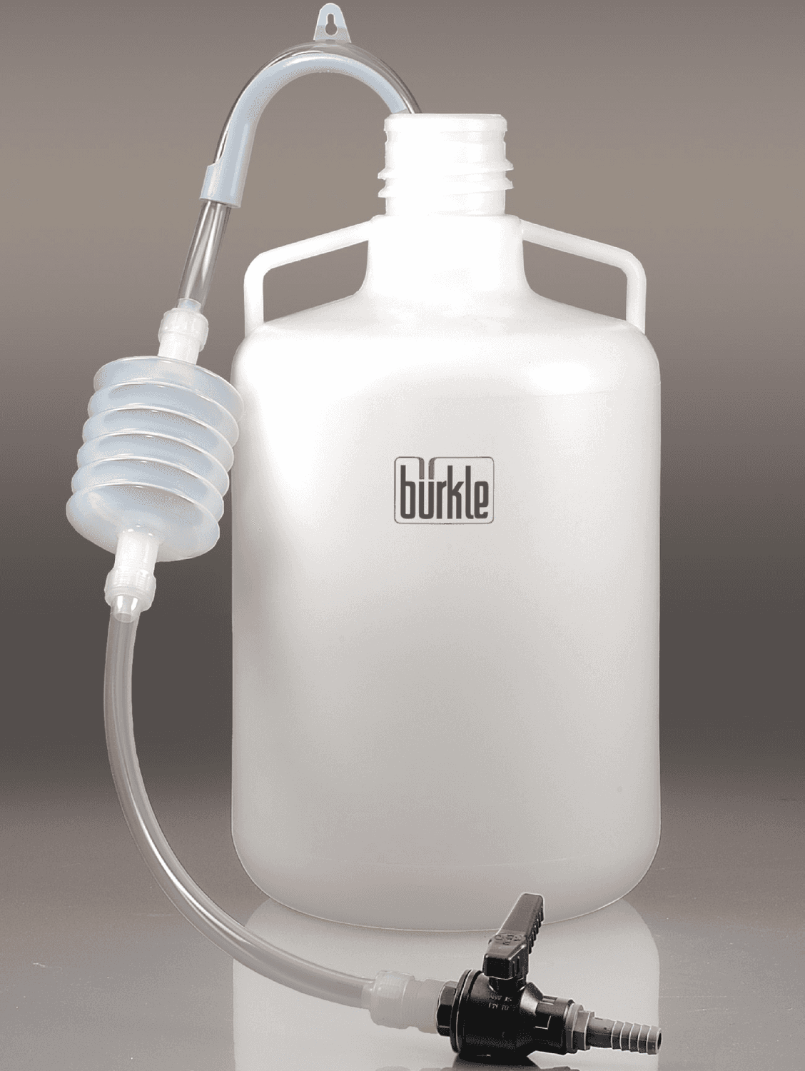Siphon avec robinet à billes