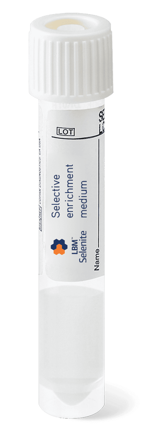 Bouillon de sélection et d'enrichissement SELENITE Broth 2ml pour Salmonella enterica spp. et Shigella sonnei