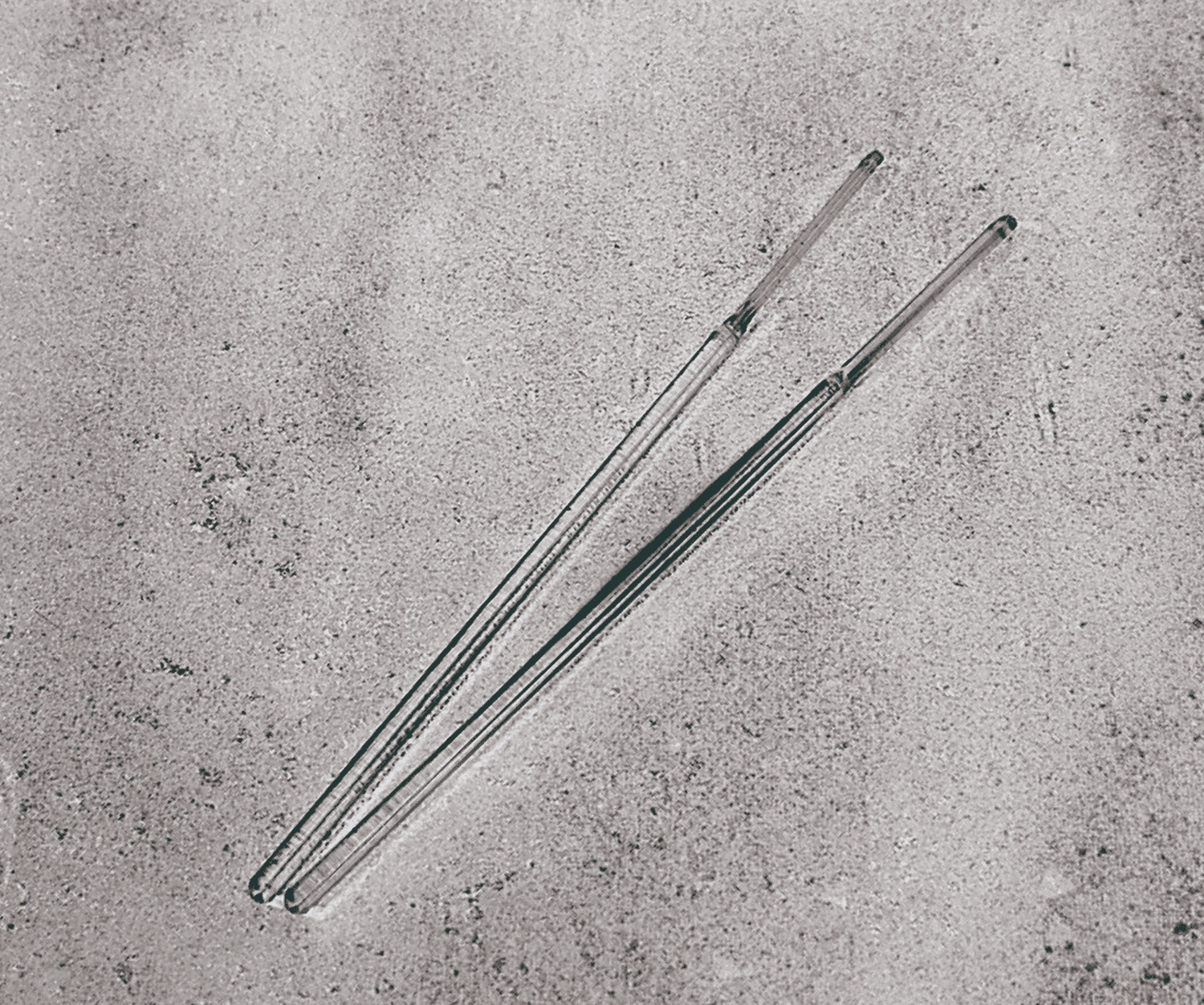 Spatule d'agitation en polystyrène longueur 120mm non stérile
