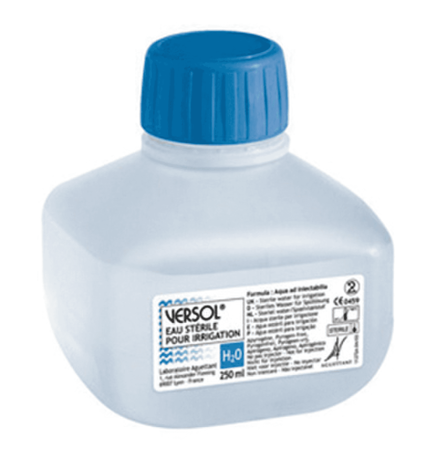 Eau distillée stérile Aguettant, flacon Versol®, 250ml