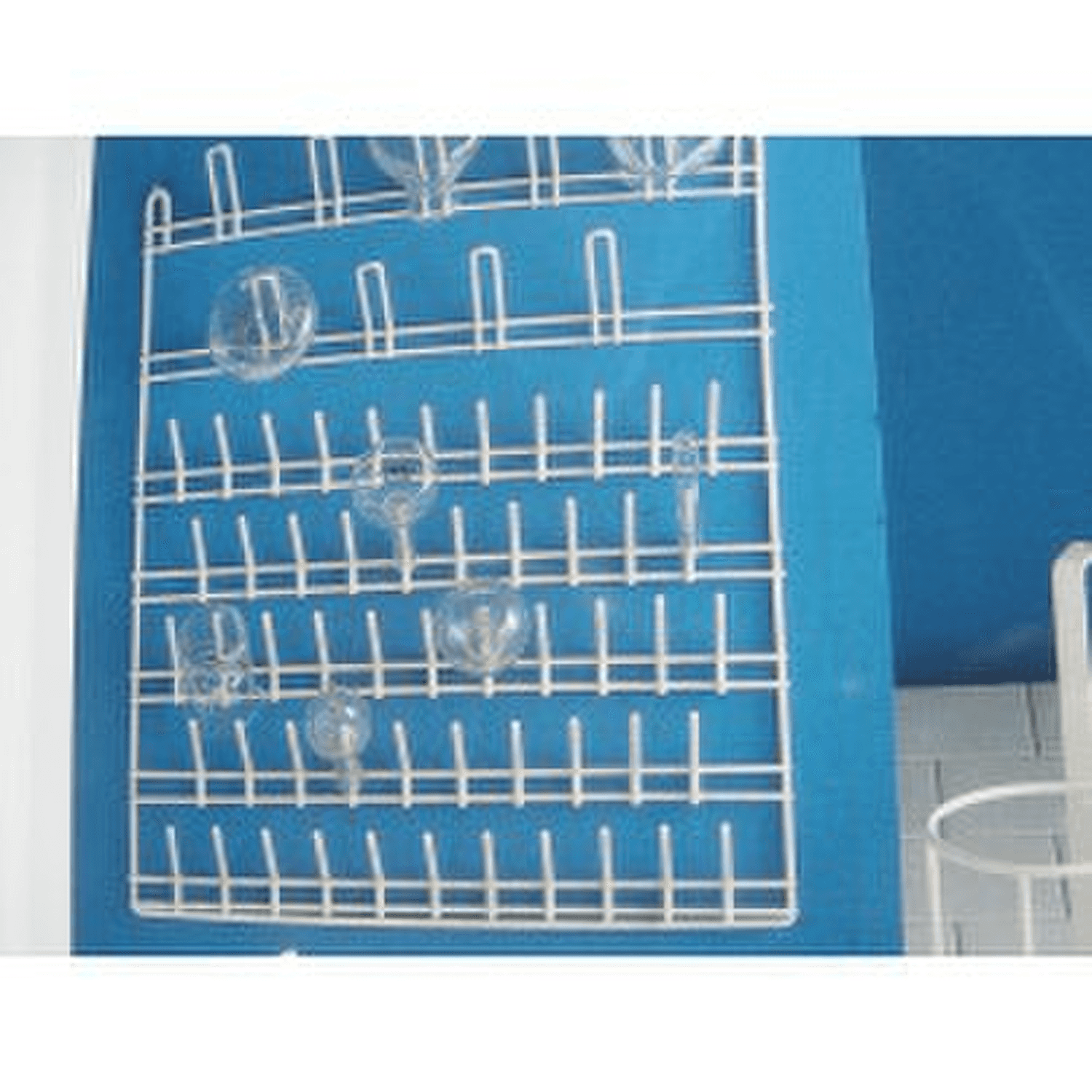 Egouttoir mural en Rilsan® blanc