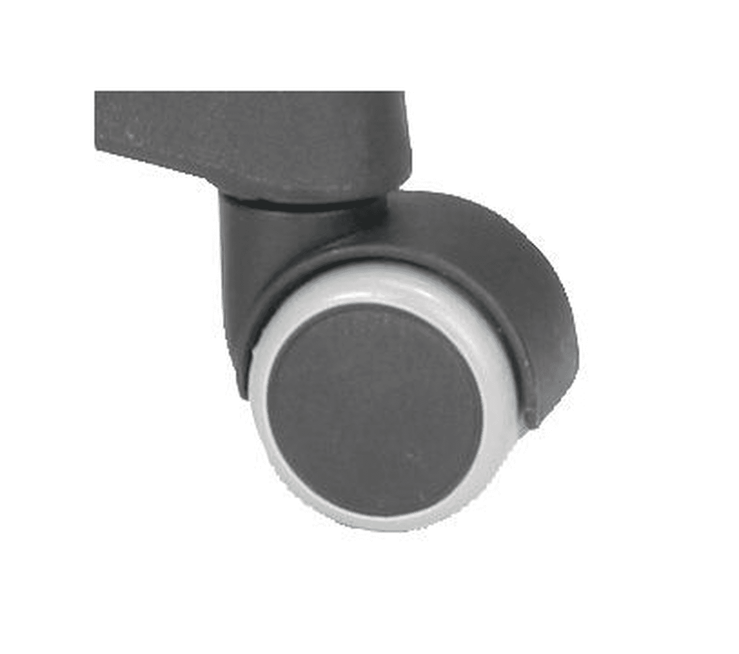 Roulettes doubles souples pour sièges A905-BIO et tabourets A205-BIO et A105-BIO, les gammes Laboratoires et Production, anti-bruit, anti traces, pour sol durs, 5 pcs