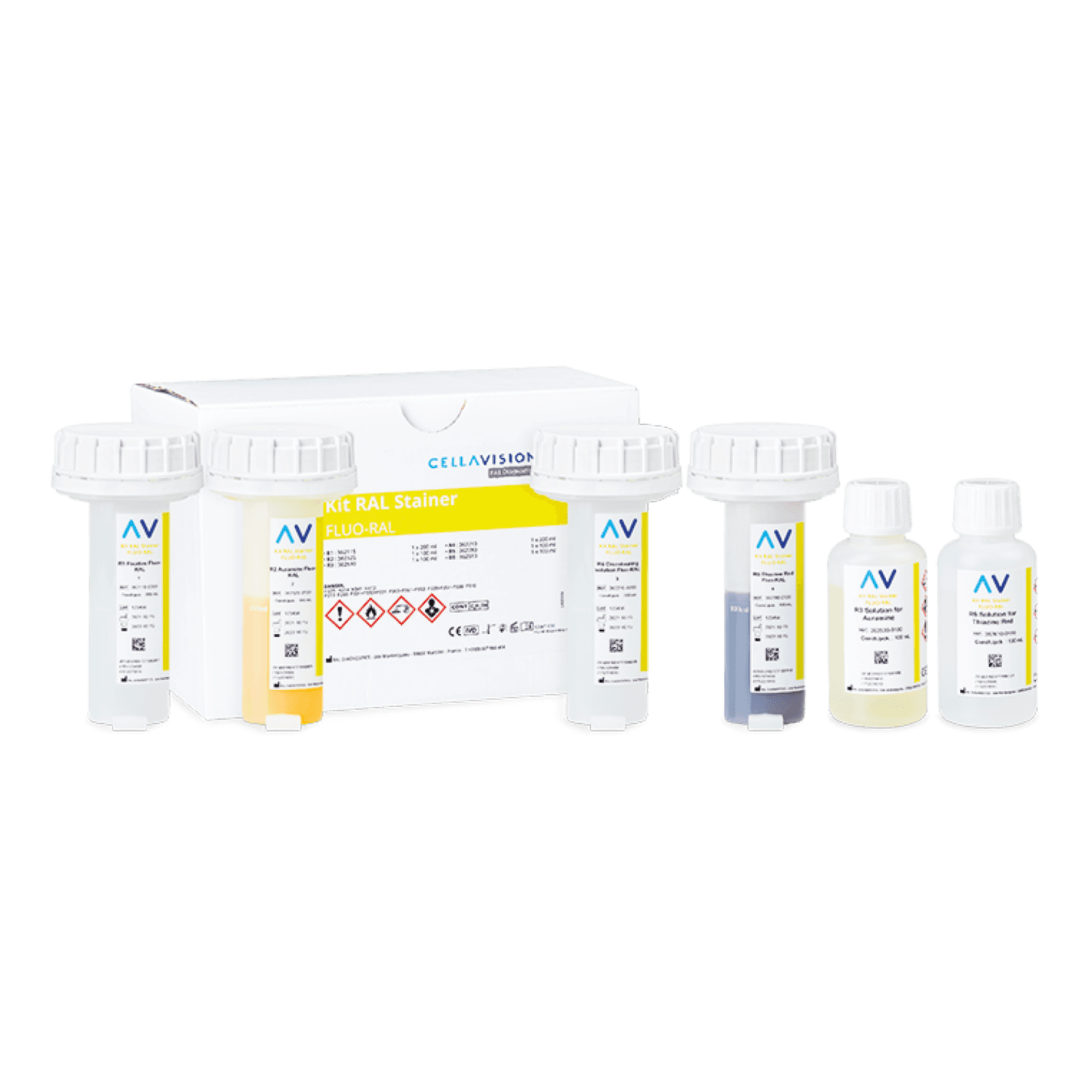 Kit Stainer Fluo-RAL RAL Diagnostics