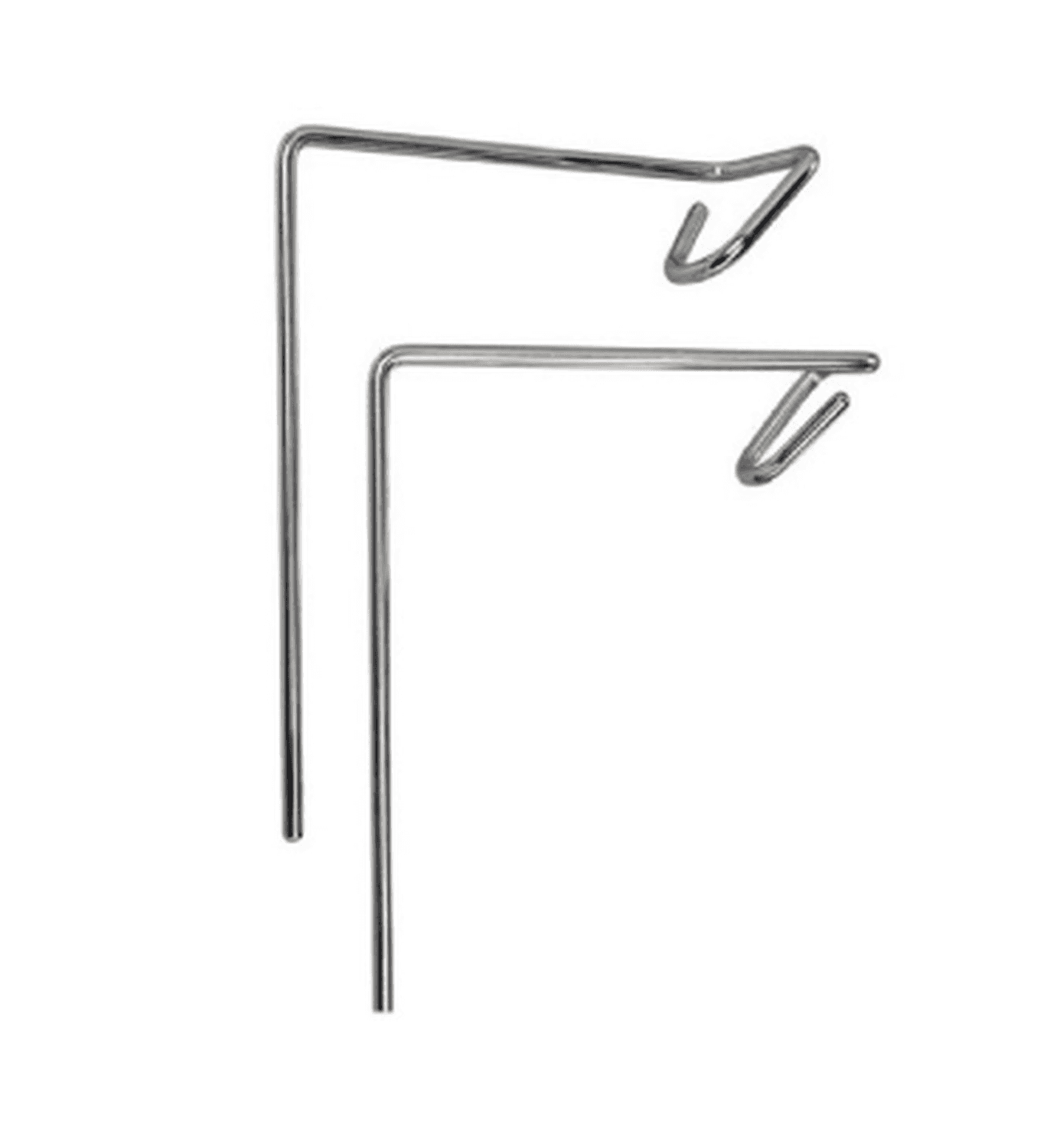 Paire d'étriers pour fauteuils FMBIO®, BMBIO®, FPE12 et divans 118, 4118, Fidji®, Quest® en inox, diamètre 16mm