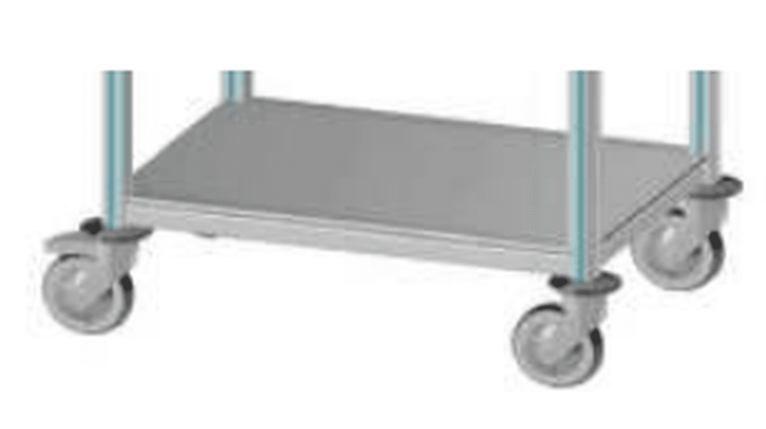 Tablette inférieure pour guéridon Agily 600x400mm, compact, 600 x 400mm (LxP)