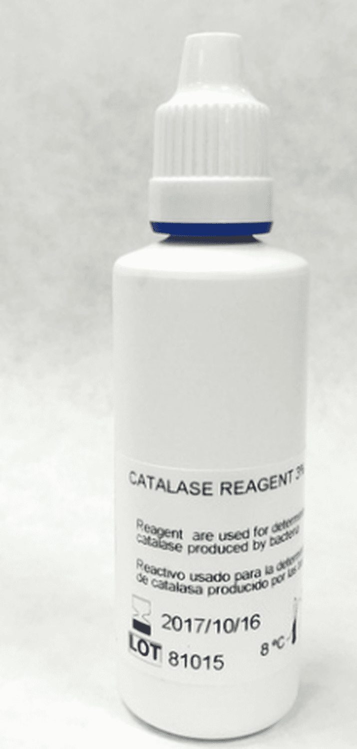 Réactif pour la détection d'activité de catalases, flacon de 30ml