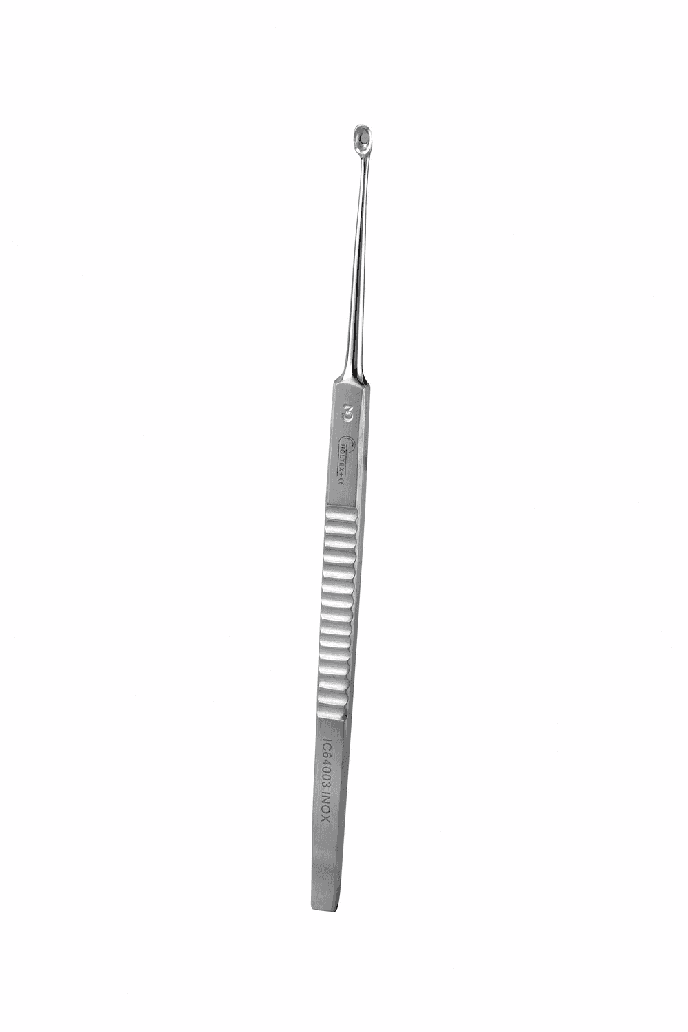 Curette de pédicurie réutilisable en inox