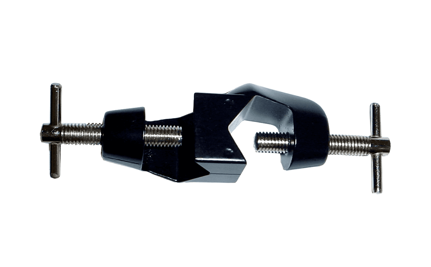 Noix de serrage double fixe en alliage et résine pour tiges de diamètre max. 16mm
