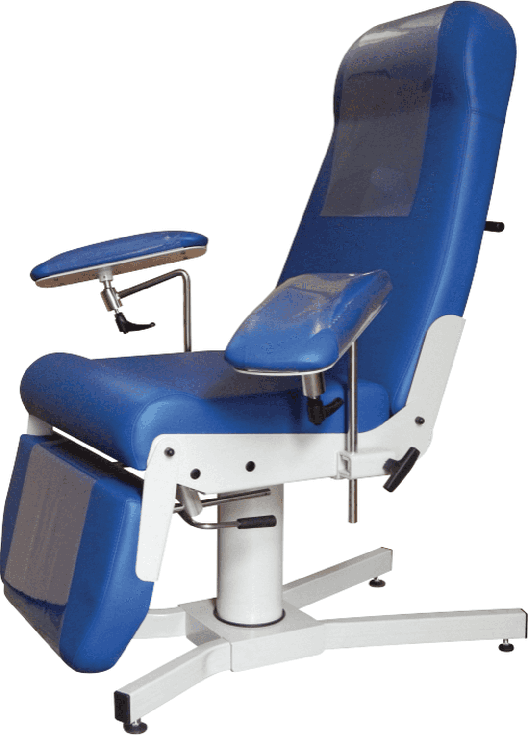 Fauteuil de prélèvement FMBIO®2, piétement en étoile, hauteur fixe 525mm (H assise)