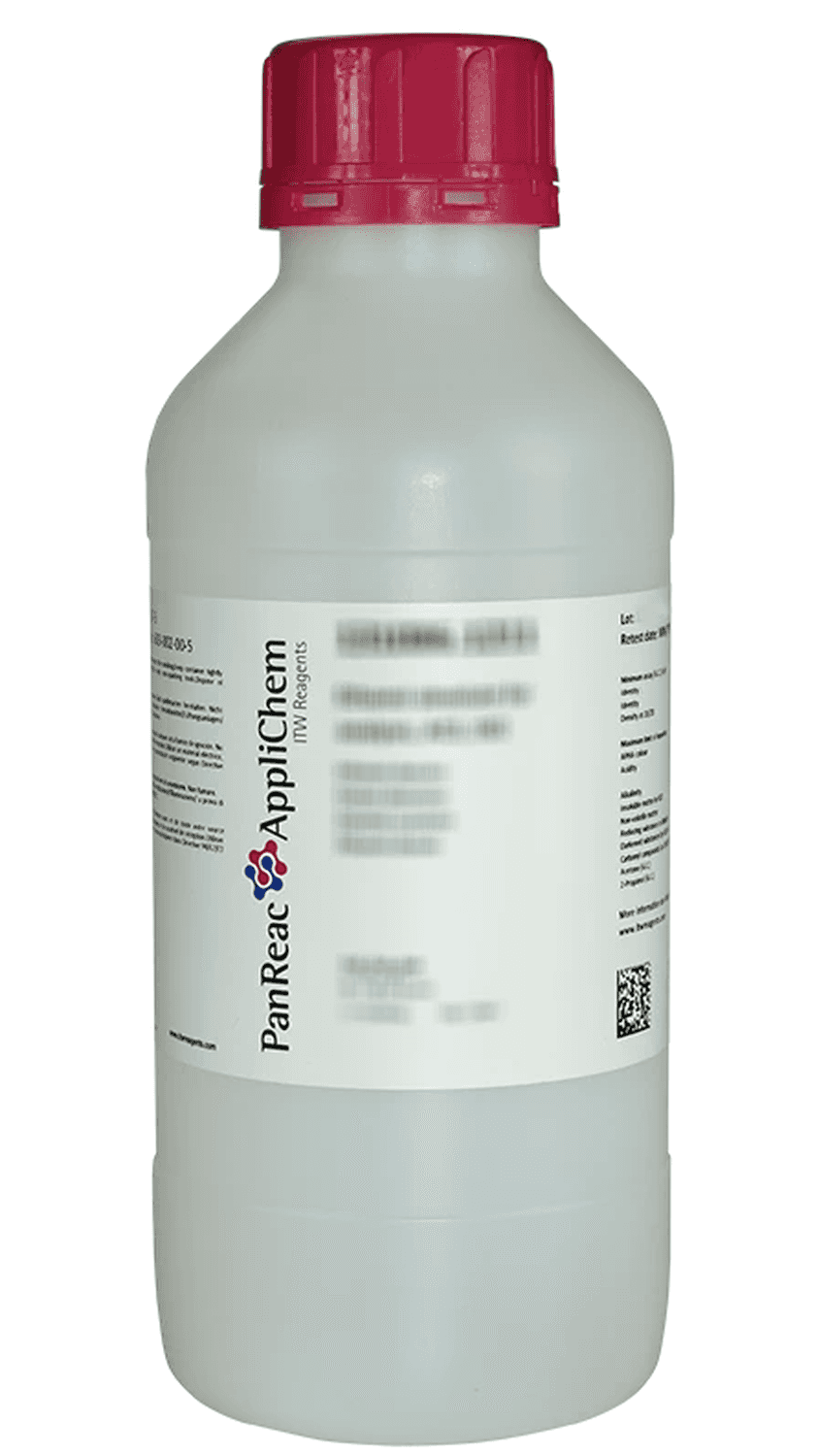Formaldéhyde 3.7-4.0% tamponné pH 7 et stabilisé avec méthanol, 1L