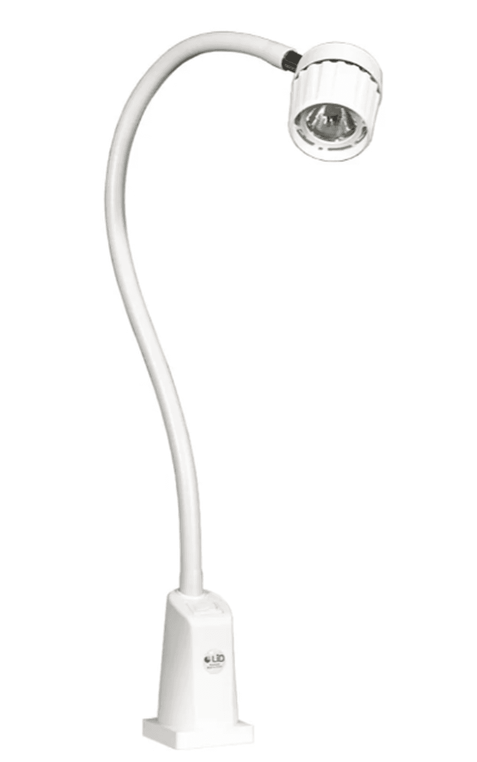 Lampe halogène Tina, 20W, flexible de 650mm, interrupteur classique, blanc