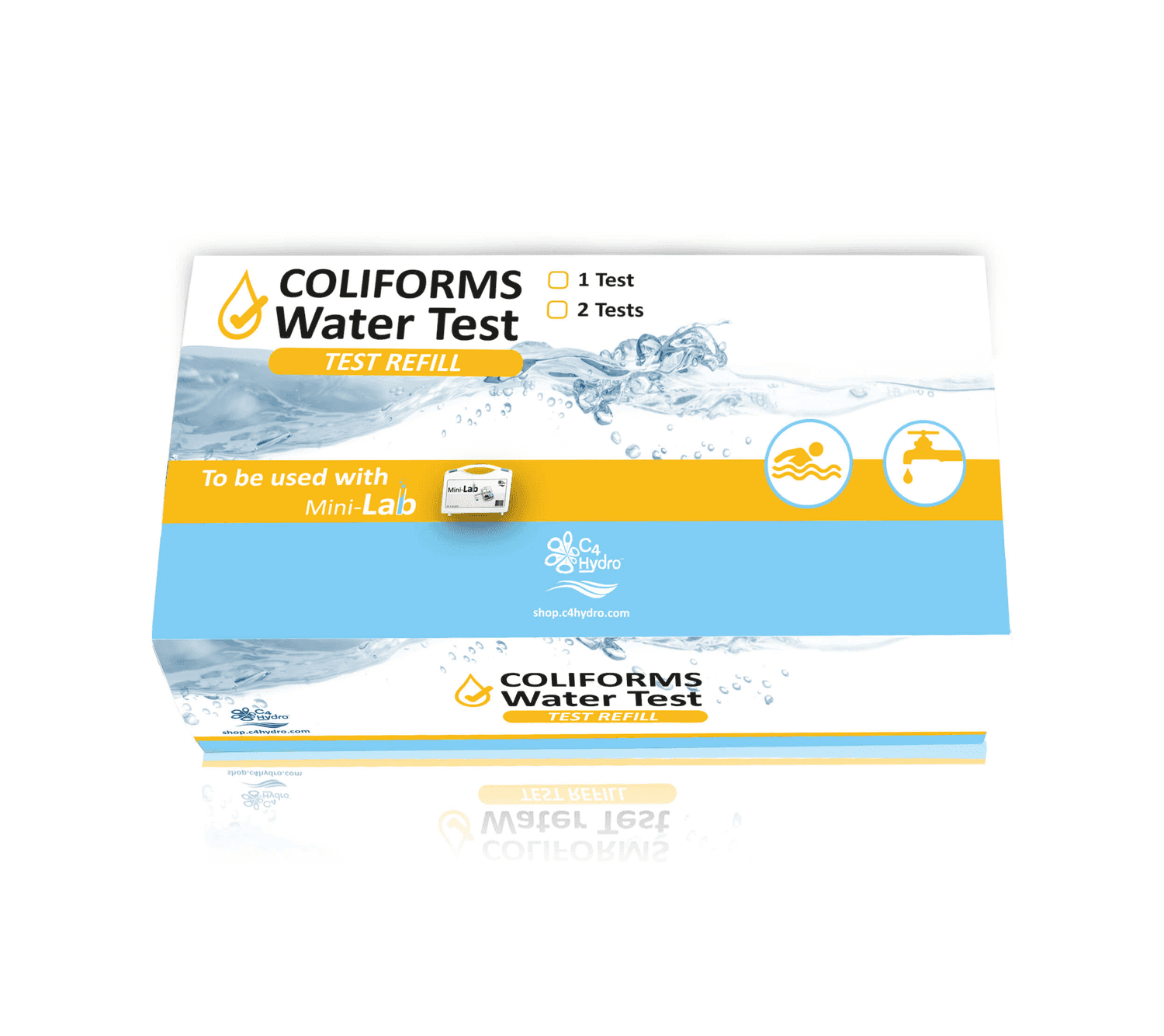 Kit Water Test pour Coliformes et legionella