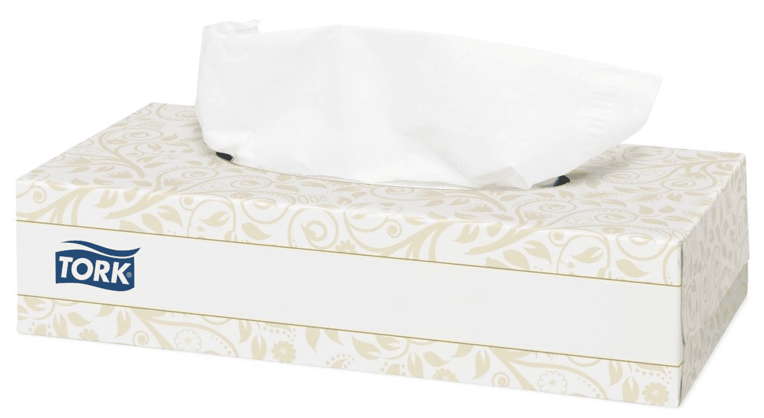 Mouchoir Tork® en boîte distributrice de 100 formats