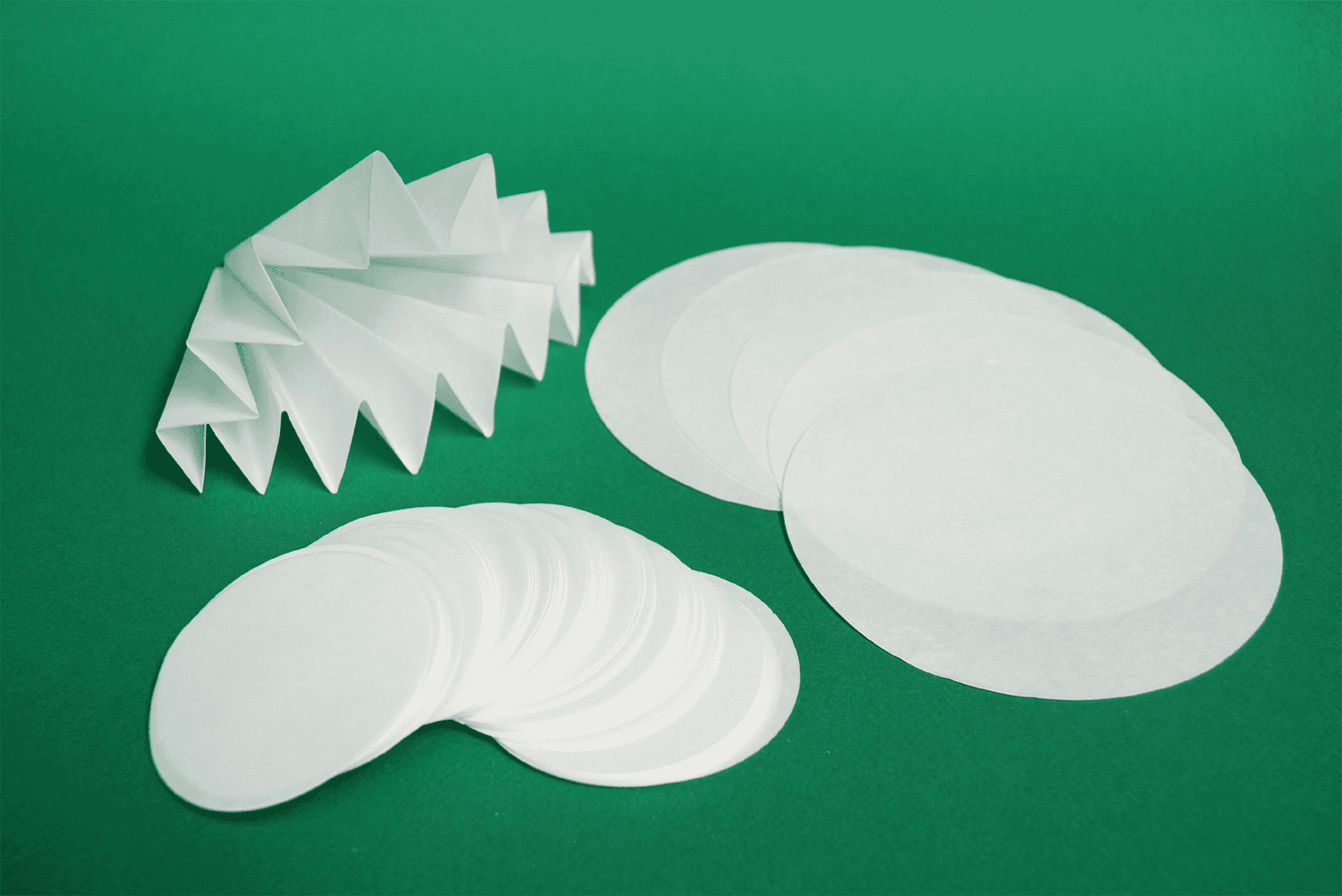 Papier analytique qualitatif plissé à filtration moyenne - QL03