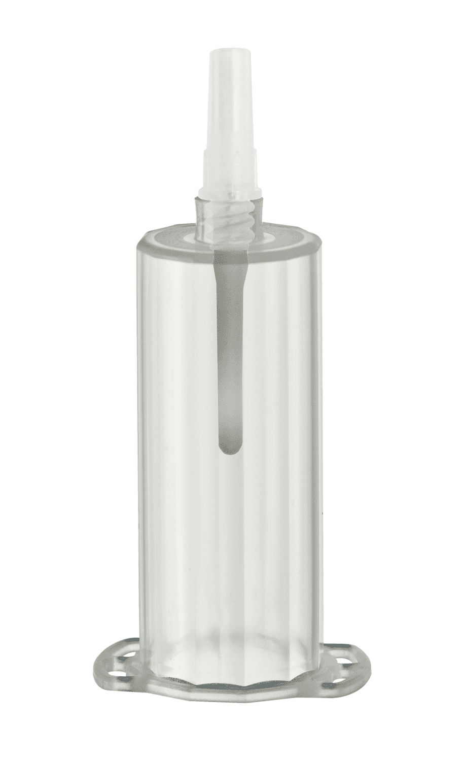 Porte-tube à vis avec adaptateur luer Vacutest® prémonté à usage unique stérile