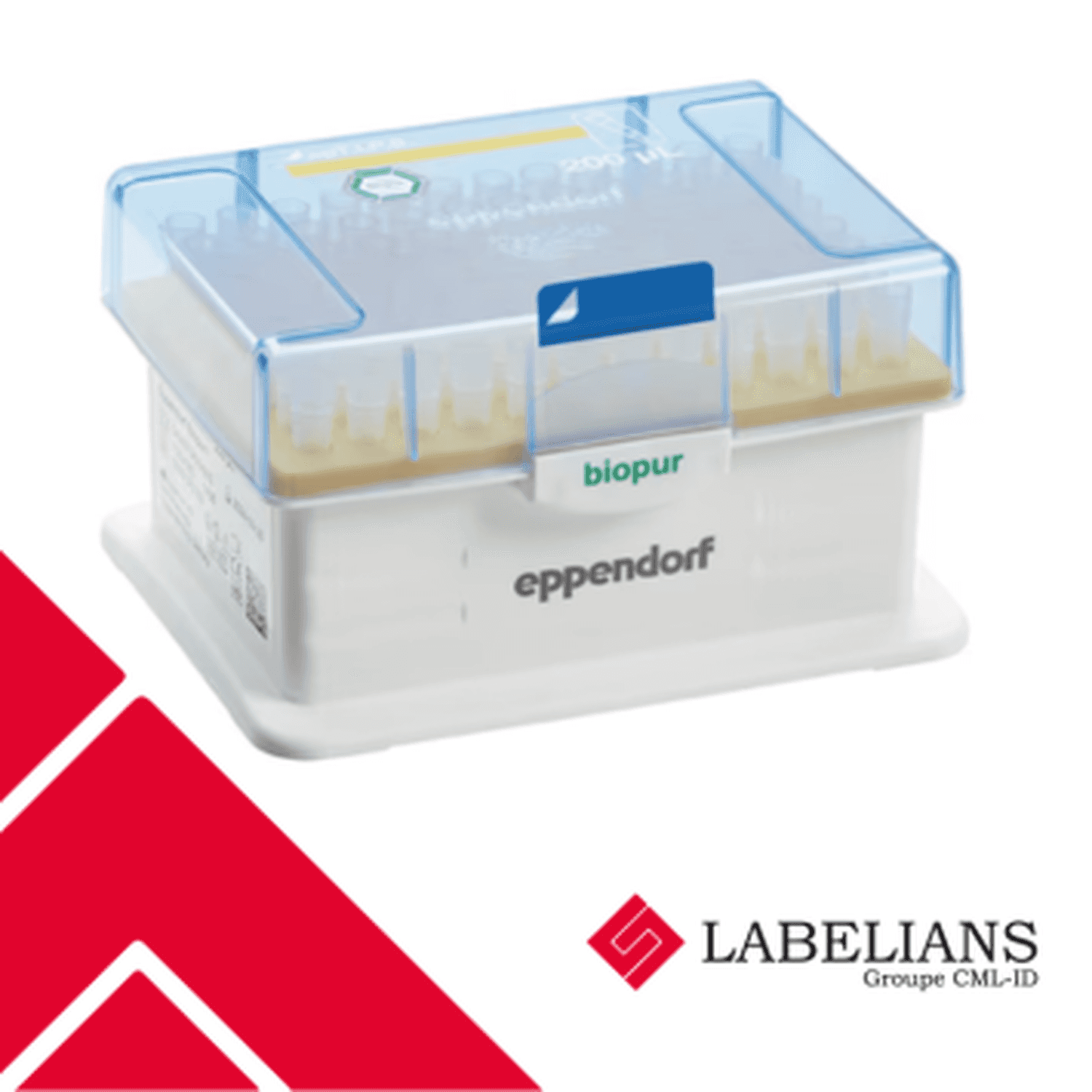 Cône en rack stérile Eppendorf Biopur®