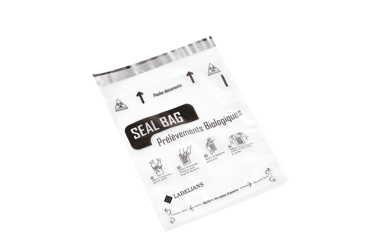 Sachet double poche Sealbag 176x230mm