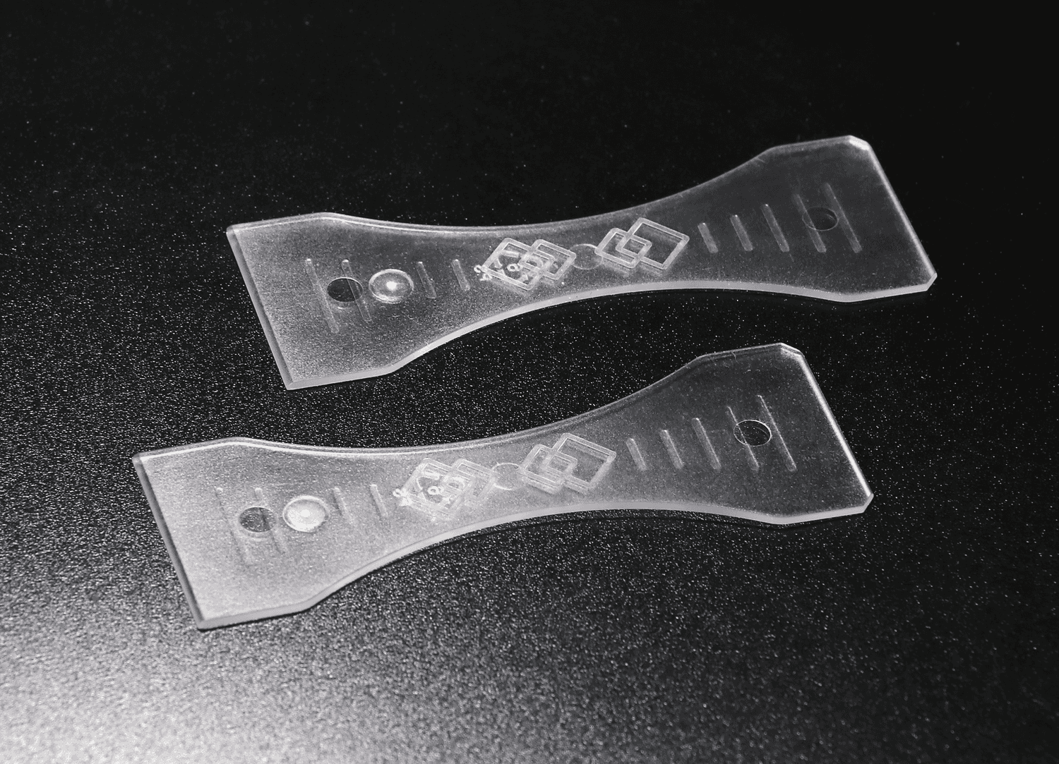 Spatule d'étalement pour frottis sanguin Labelians