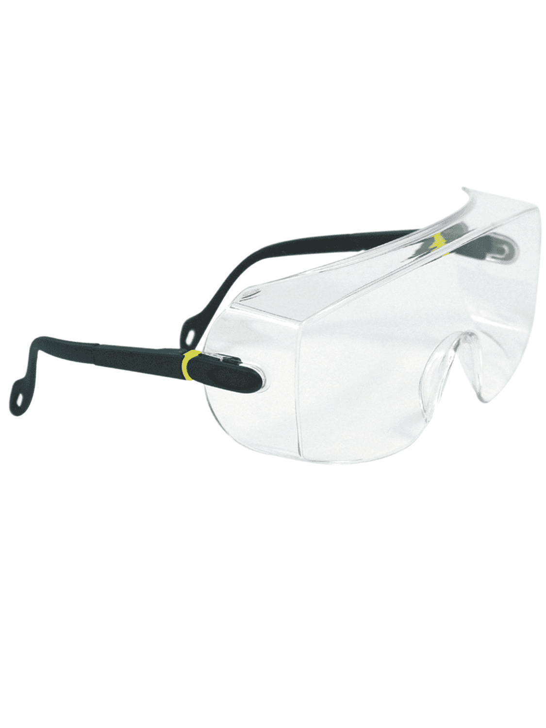 Surlunettes à branches réglables, oculaire pivotant incolore
