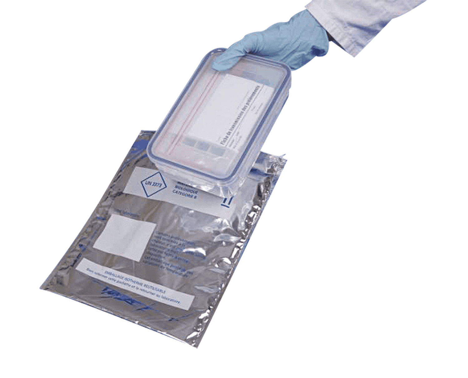 Emballage extérieur P650 isolant - Pochette aluminisée 230x250mm