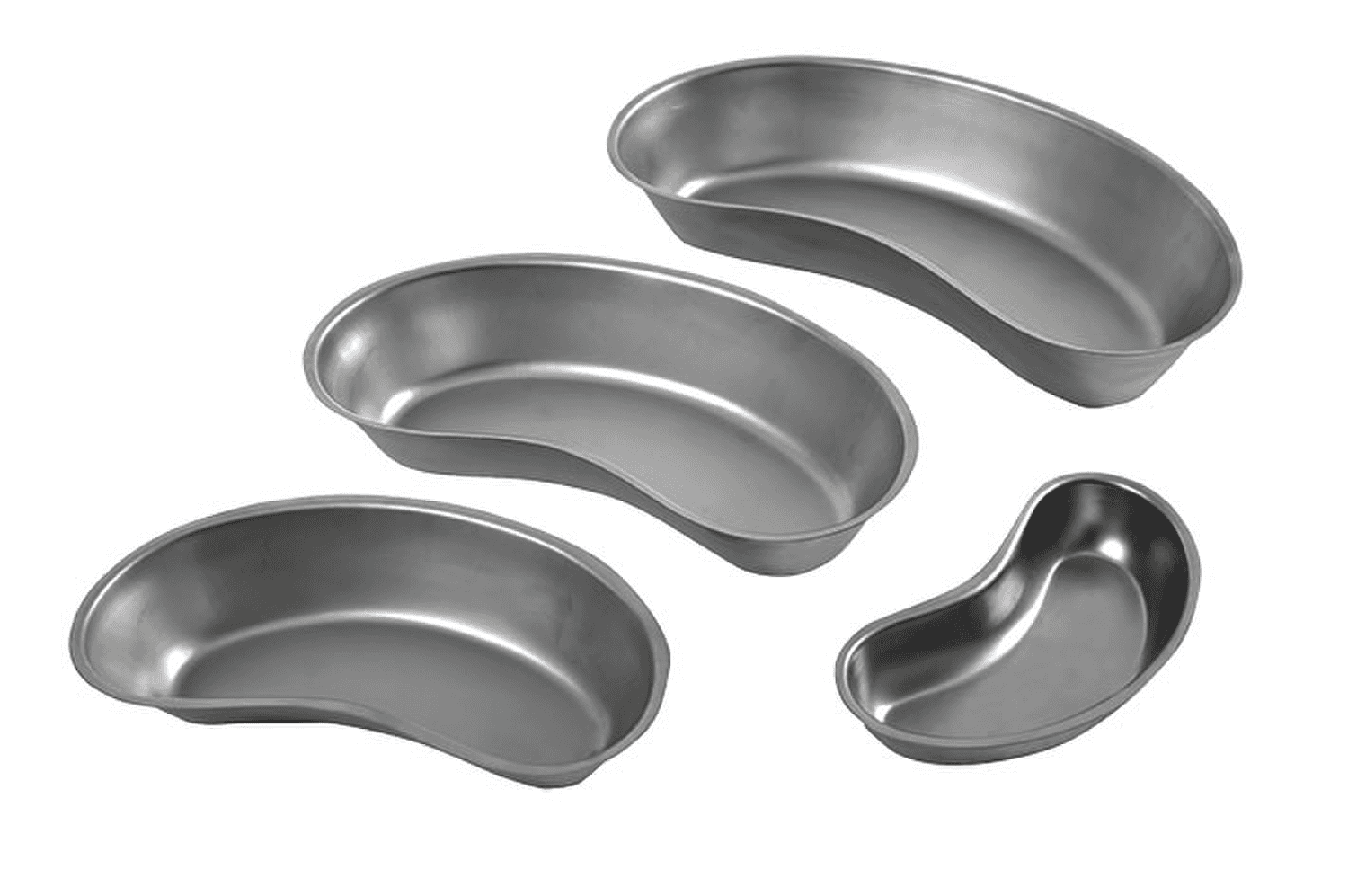 Haricot en inox 250x135x40mm