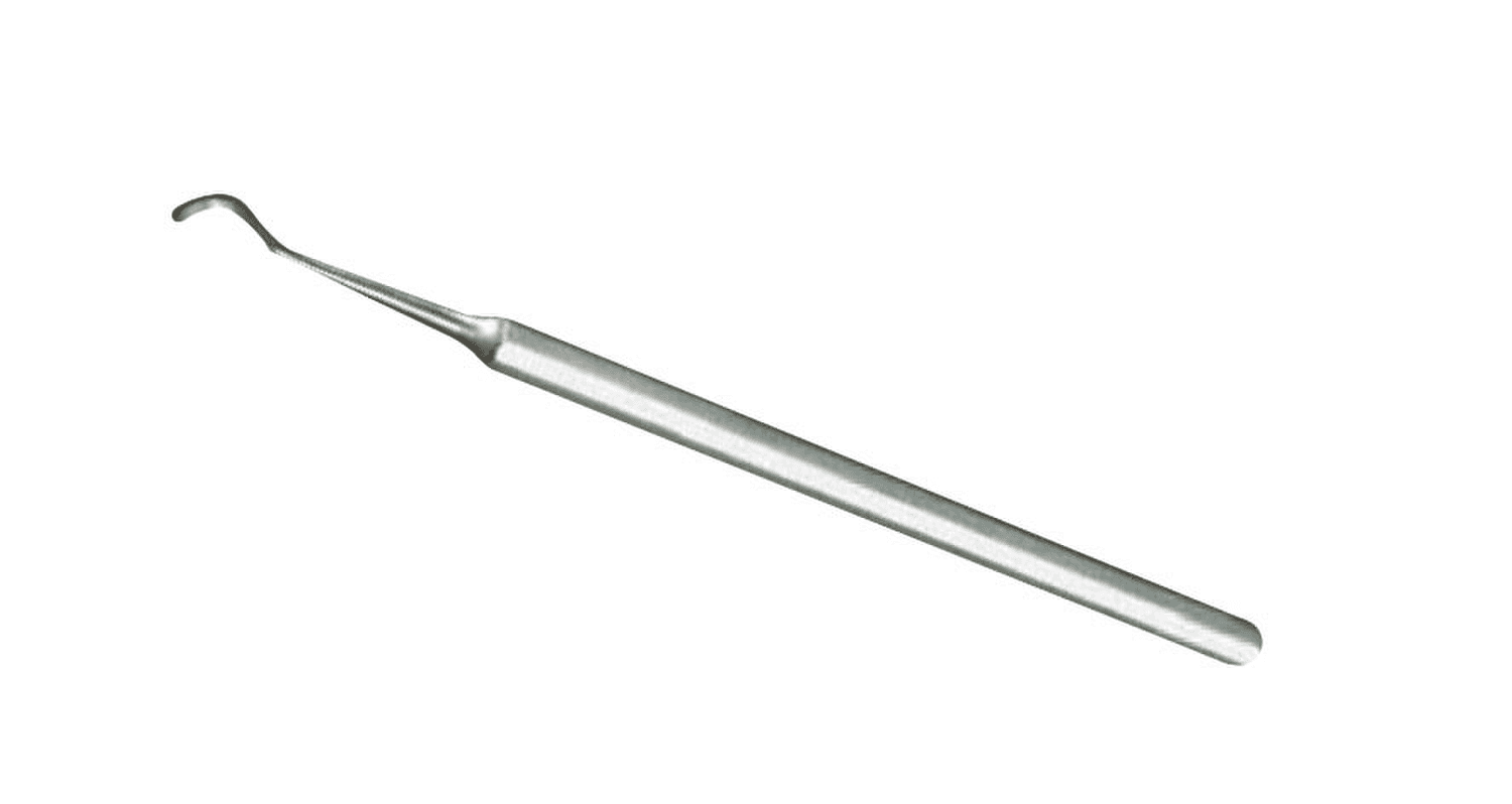 Grattoir Vidal tranchant en inox 13cm