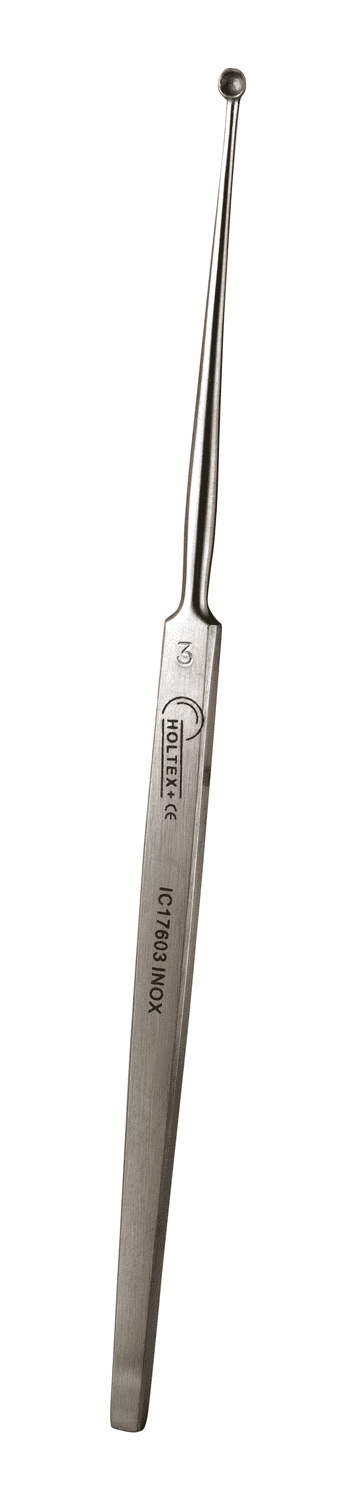 Curette réutilisable en inox