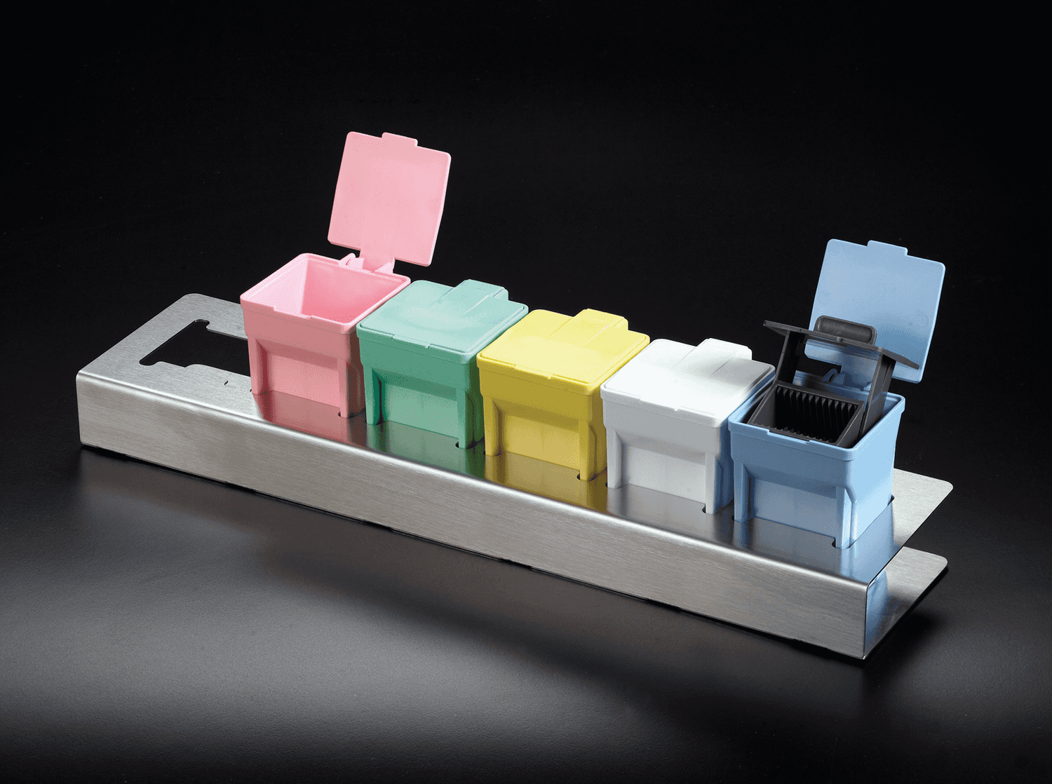 Rack en aluminium pour 6 cuves à coloration EasyDip™