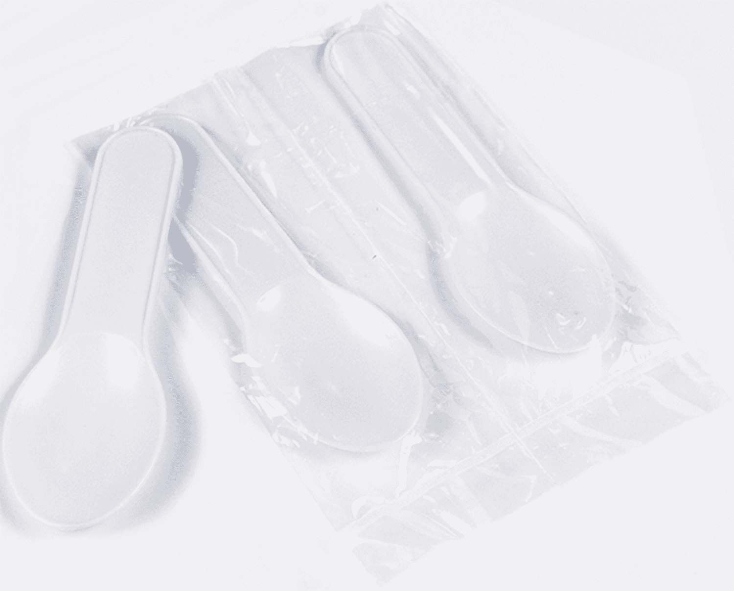 Spatule forme cuillère emballage unitaire
