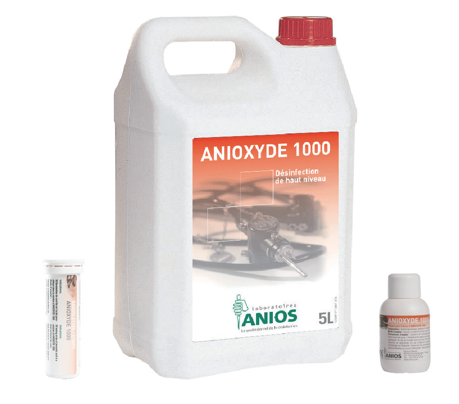 Désinfectant de haut niveau Anioxyde 1000