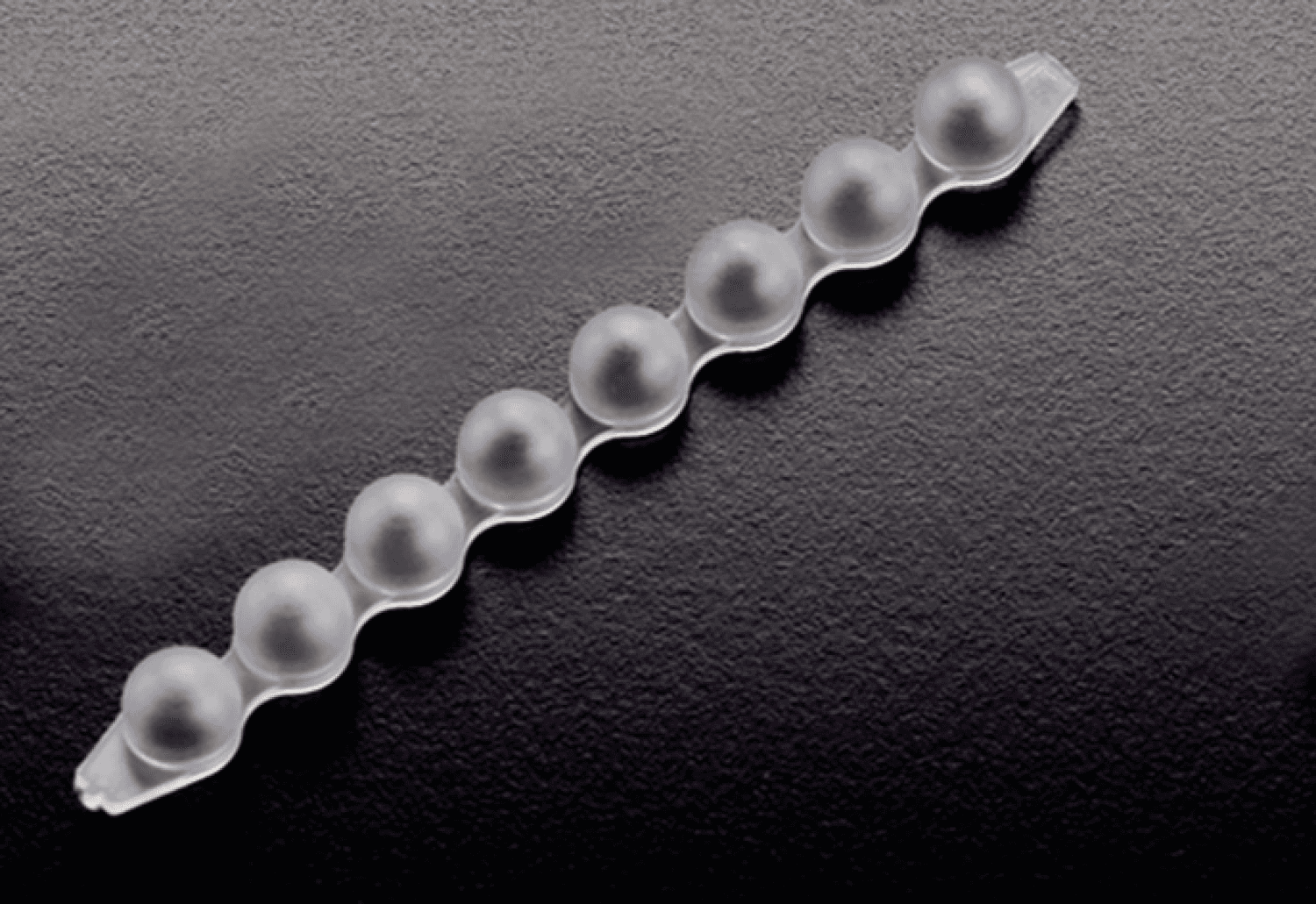 Barrette de 8 capes en polyéthylène pour Biotube™ B96NS et B96S
