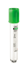 Tube sous vide Vacutest® en PET héparine de lithium stérile