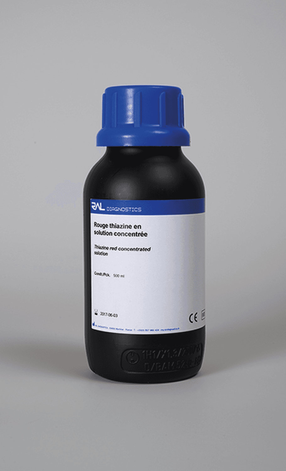 Rouge thiazine en solution concentrée