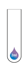 Tube 2ml fond rond bord droit 11x42mm