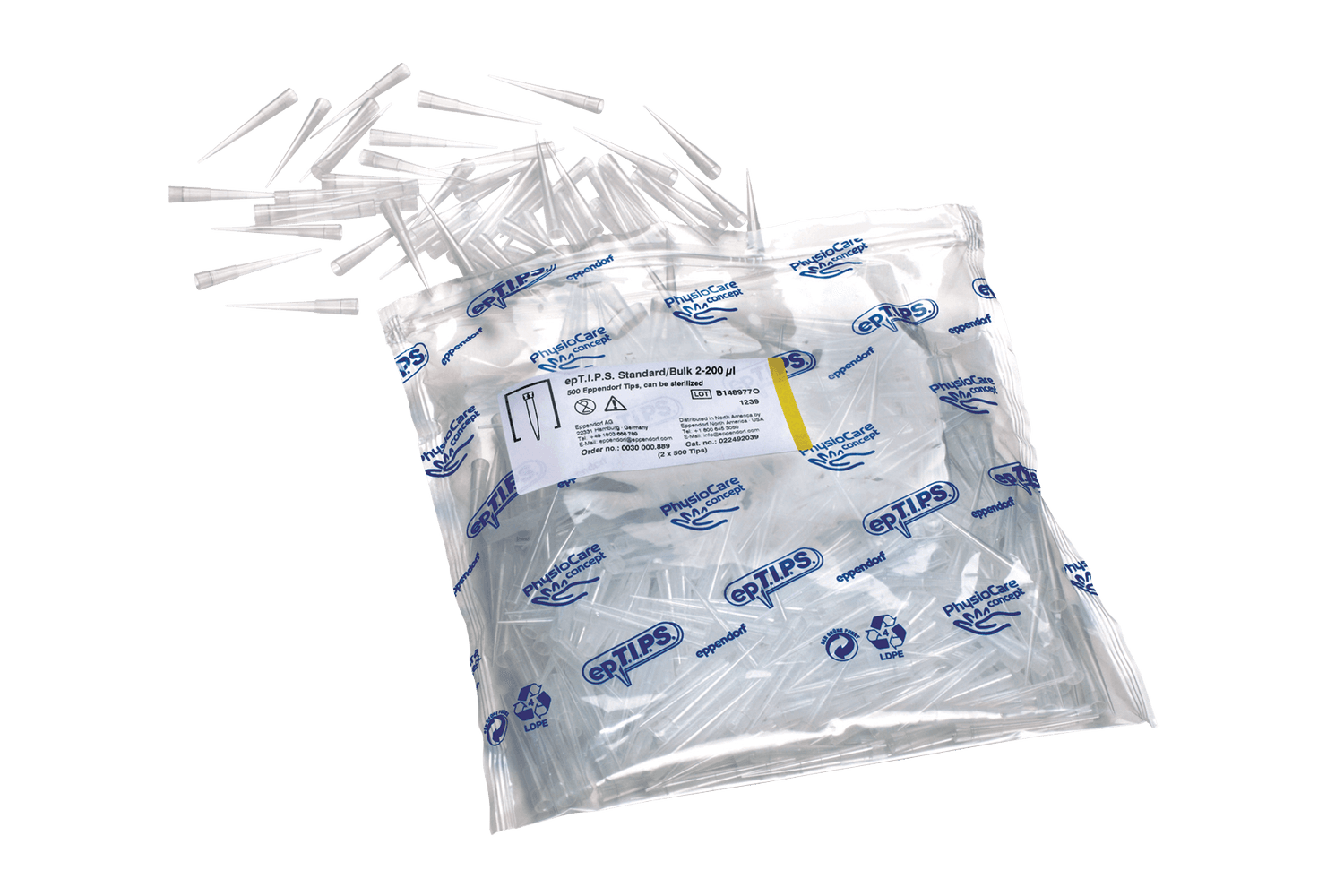 Cône en vrac Eppendorf