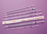 Pipette graduée en plastique non stérile