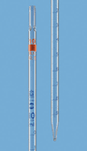 Pipette graduée en verre classe AS type 3