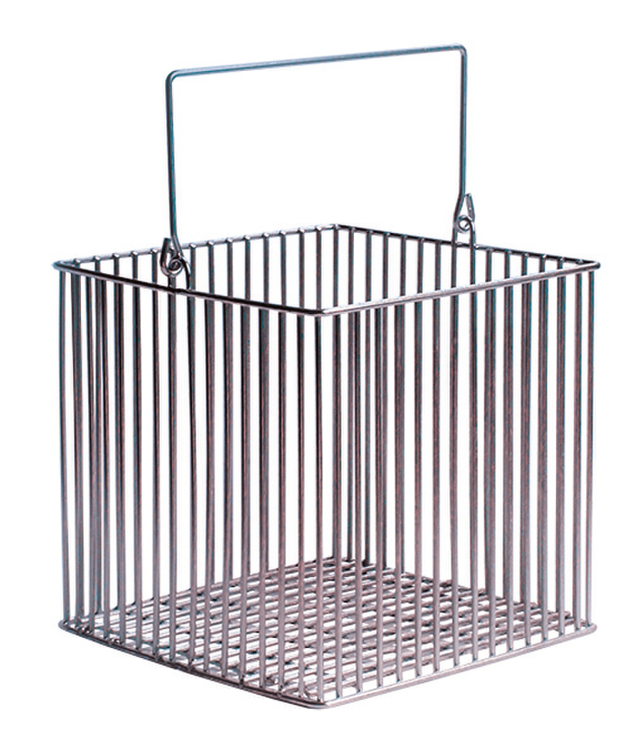 Panier carré en inox